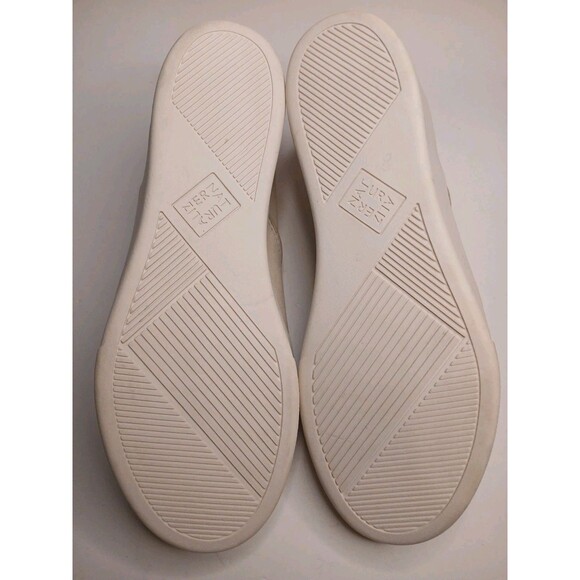 Naturalizer Sz 9 Marianne 2.0 Off White Slip-On Suede Leather Comfort Sneakers - Picture 15 of 16